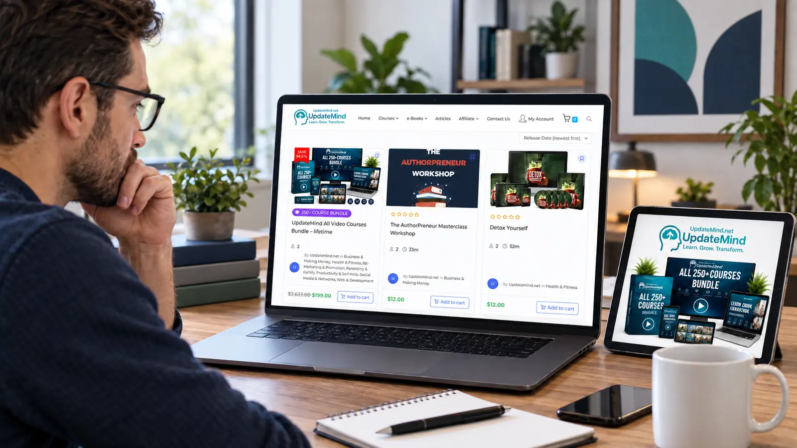 You are currently viewing 250+ Courses for $199: Is the UpdateMind.net Lifetime Bundle Worth It?