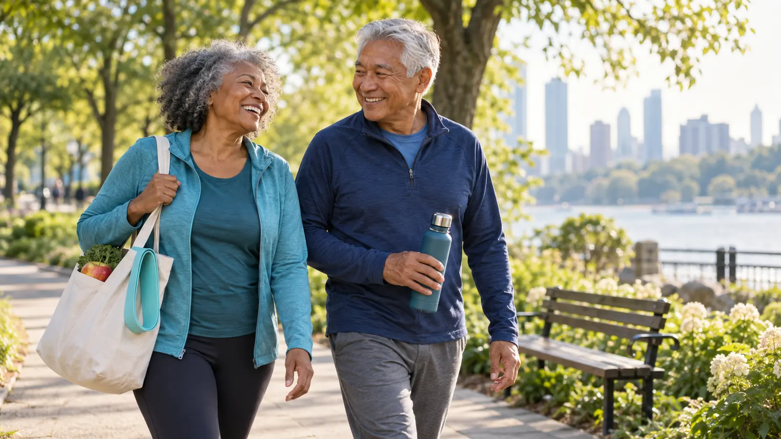 Image of healthy aging habits