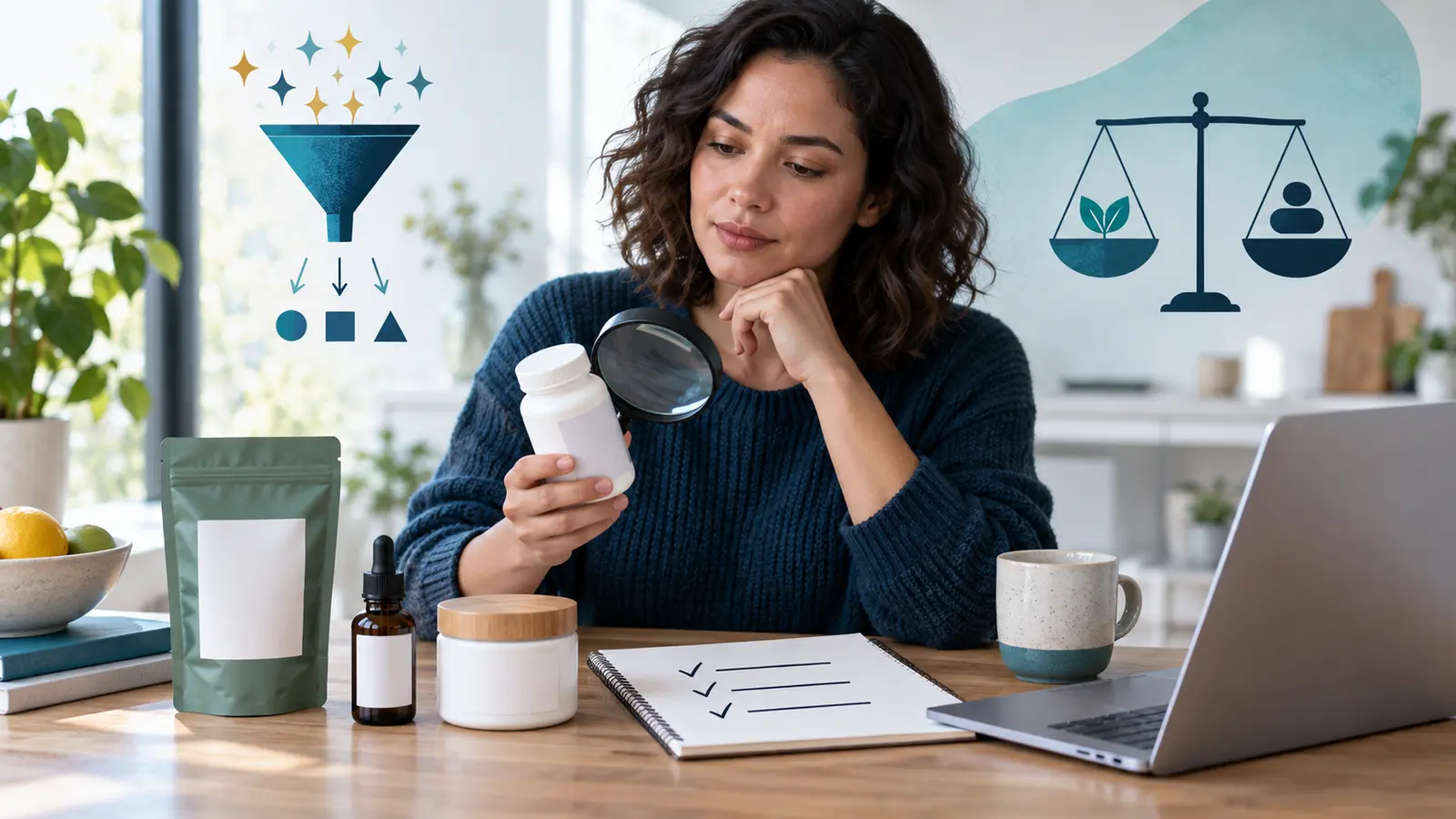 Image of how to evaluate wellness products