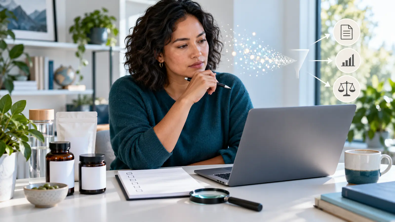 Image of evaluate wellness claims