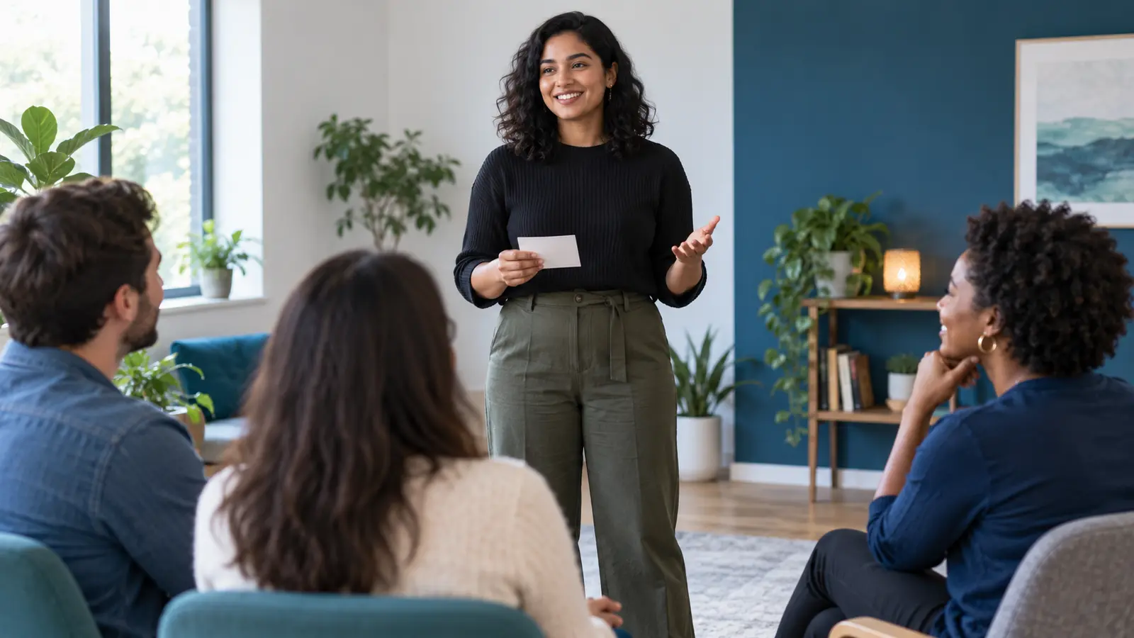 Image of public speaking confidence