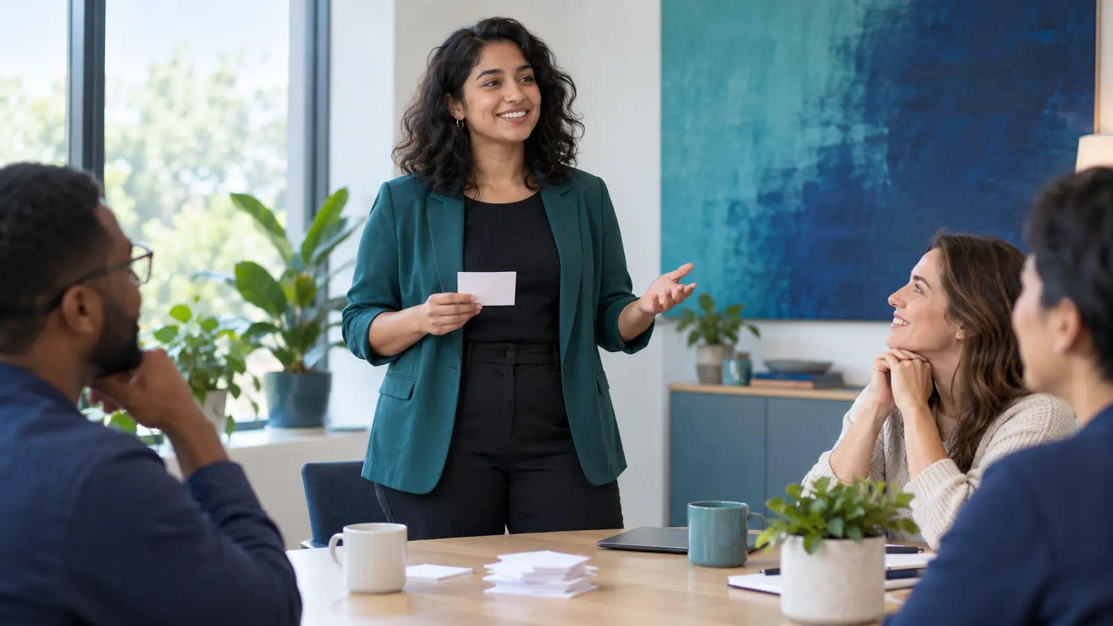 Image of public speaking confidence