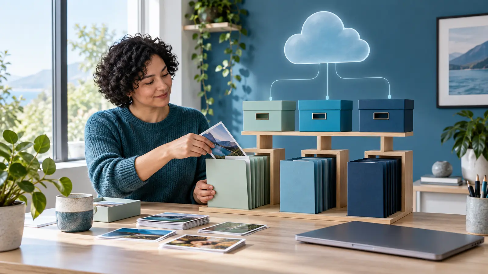 Image of cloud storage organization