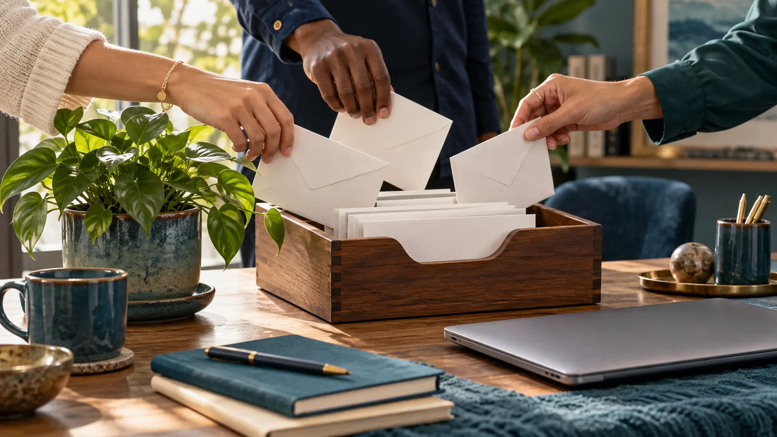 Image of email list building
