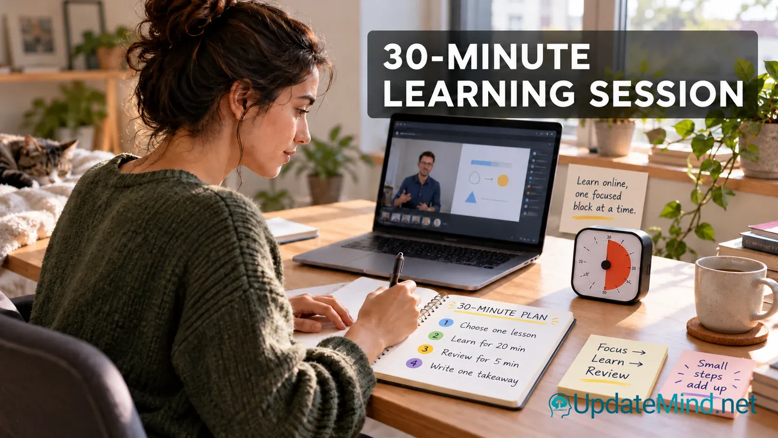 You are currently viewing How to Learn Online When You Only Have 30 Minutes a Day