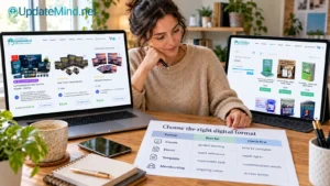 Read more about the article Digital Products Explained: Courses, Ebooks, Templates and Memberships