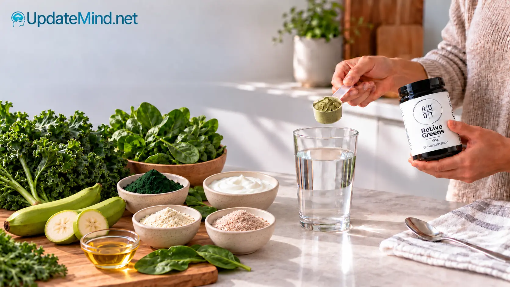 Relive Greens: What to Know Before Adding Greens Powder to Your Routine