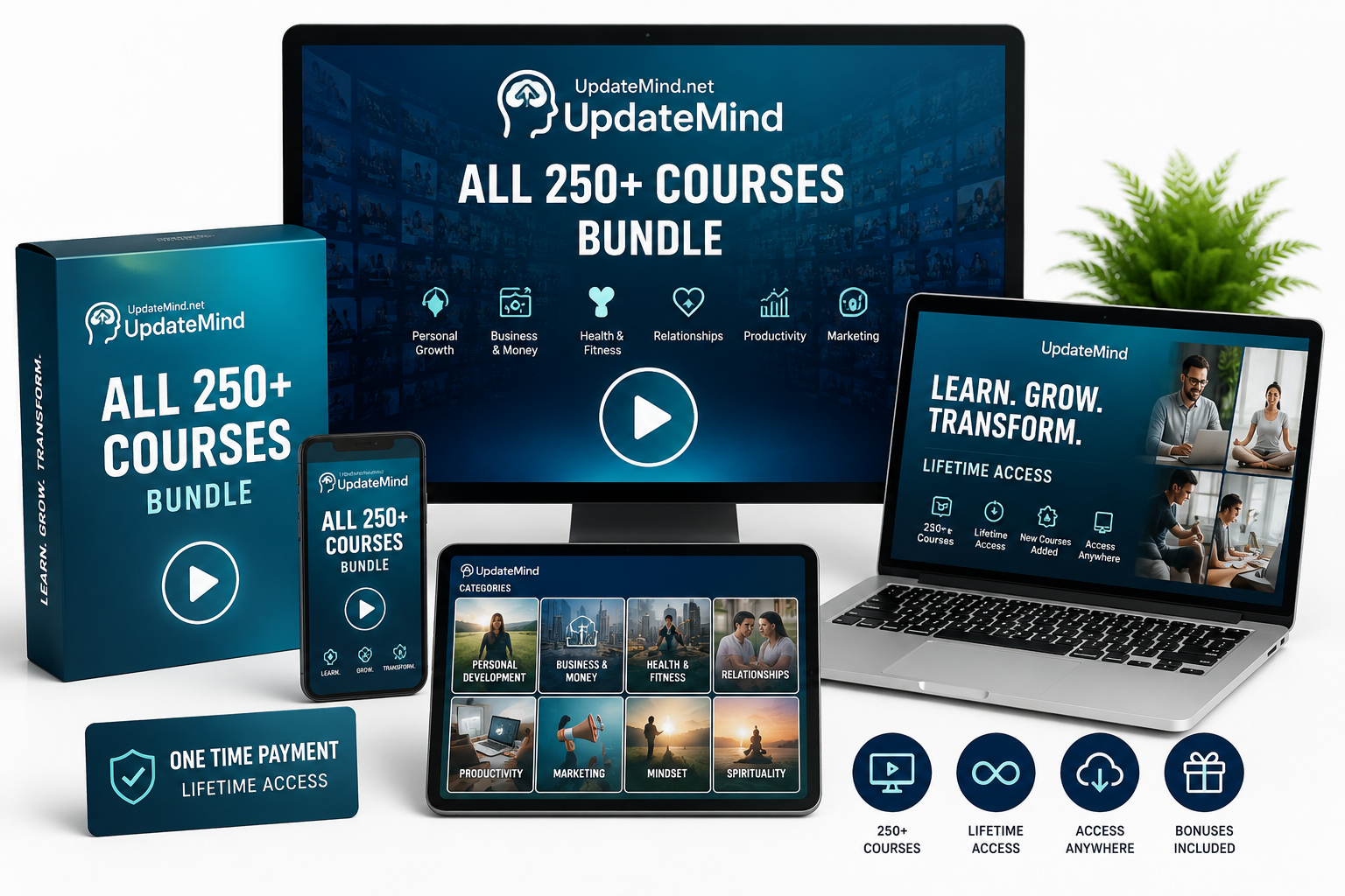 UpdateMind All Video Courses Bundle – lifetime