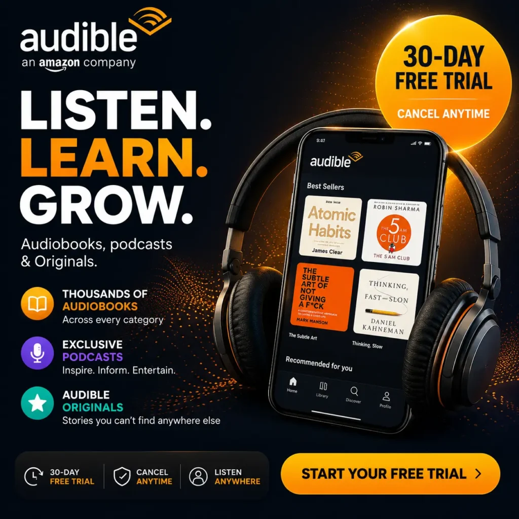 Audible free trial offer